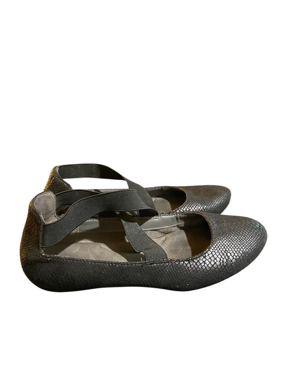 Aerosoles women’s flat casual valet, Bedford black shoe 8.5.